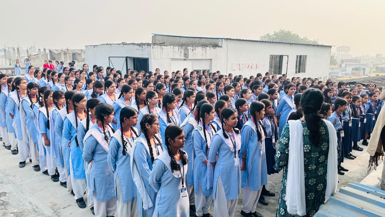 HDRS students building discipline in school camp